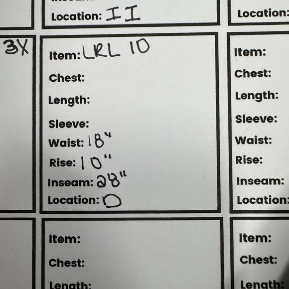 Lauren Ralph Lauren Embroidered Blue Boyfriend Jeans Size 10 - Picture 7 of 7